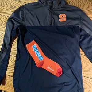 Syracuse pullover and socks